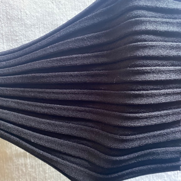 Minimalist Goth Helmut Lang Black Bodycon Dress Urban Witch Sz Small Halloween - Picture 8 of 10